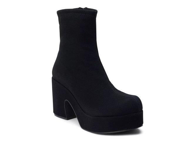 Dsw black sock booties online