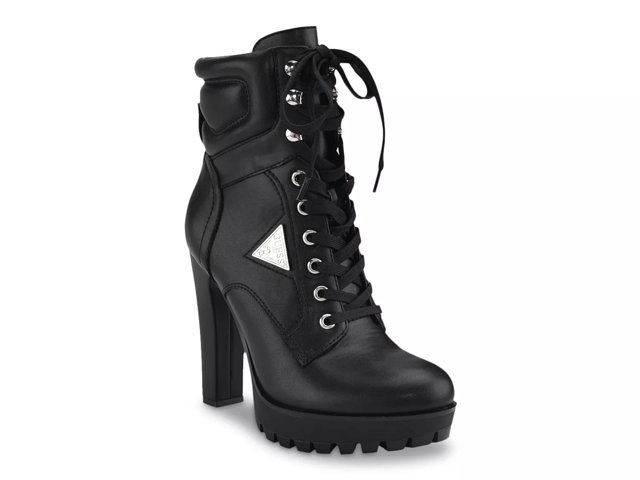 Black hotsell guess boots