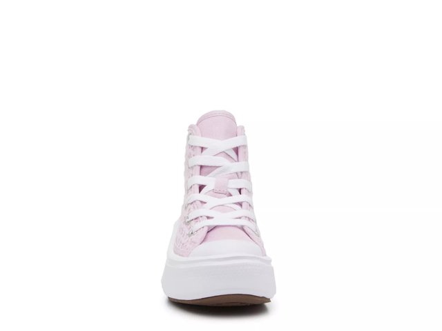 Converse Chuck Taylor All Star Move Crochet High Top Sneaker Women s Free Shipping DSW