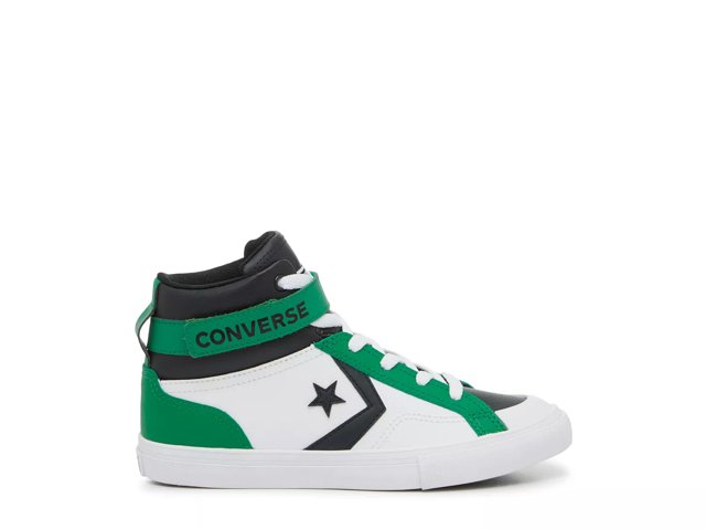 Converse Pro Blaze Strap Leather for Kids in White Size 5Y