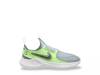 Flex Runner 3 Sneaker - Kids' Grey/Green view