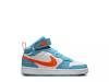 Court Borough Mid 2 Sneaker - Kids' White/Blue view