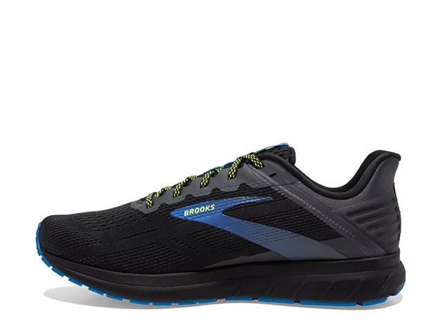 Brooks Mens Ricochet Running Shoe - Blue/Nightlife/Black - D