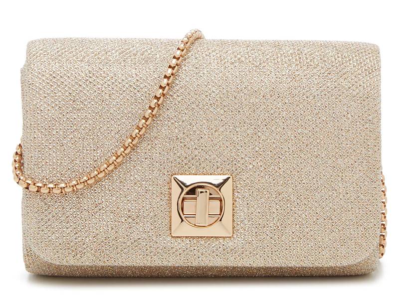 Dsw sale gold clutch