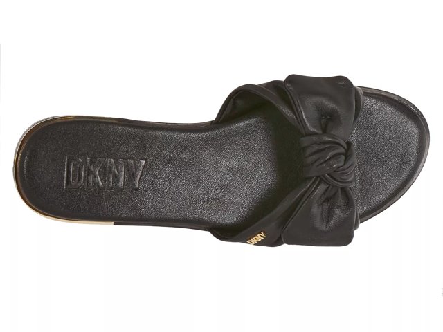 Dkny slides black sale