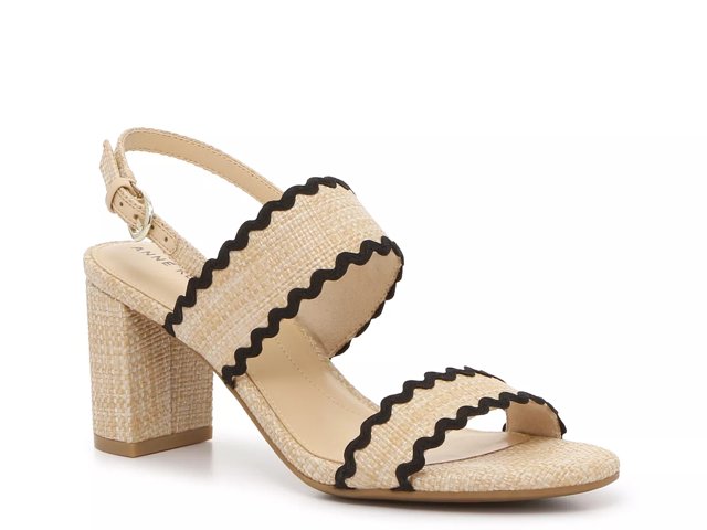 Anne klein gold sandals top