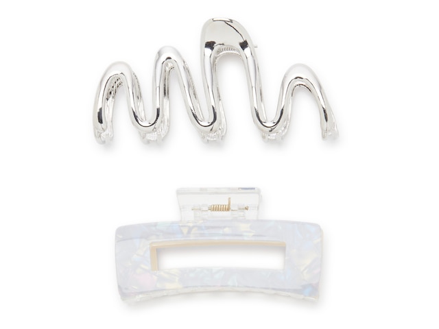 Kelly & Katie Squiggly Claw Hair Clip Set - 2 Pack