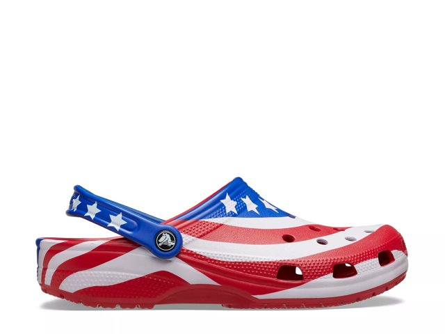 American flag crocs hotsell