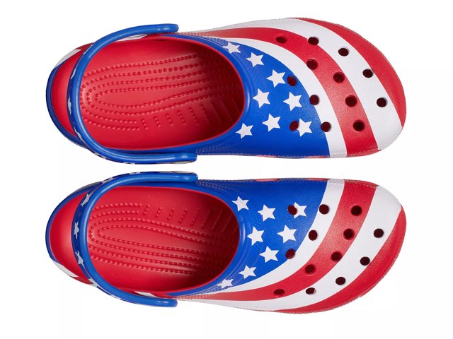 American flag crocs sale