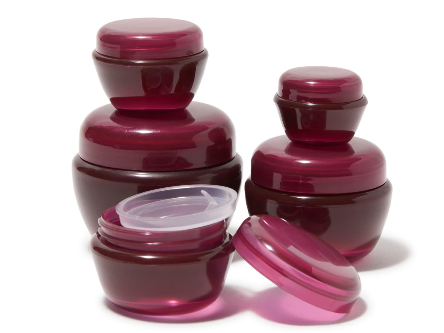 Reusable Travel Jar Set