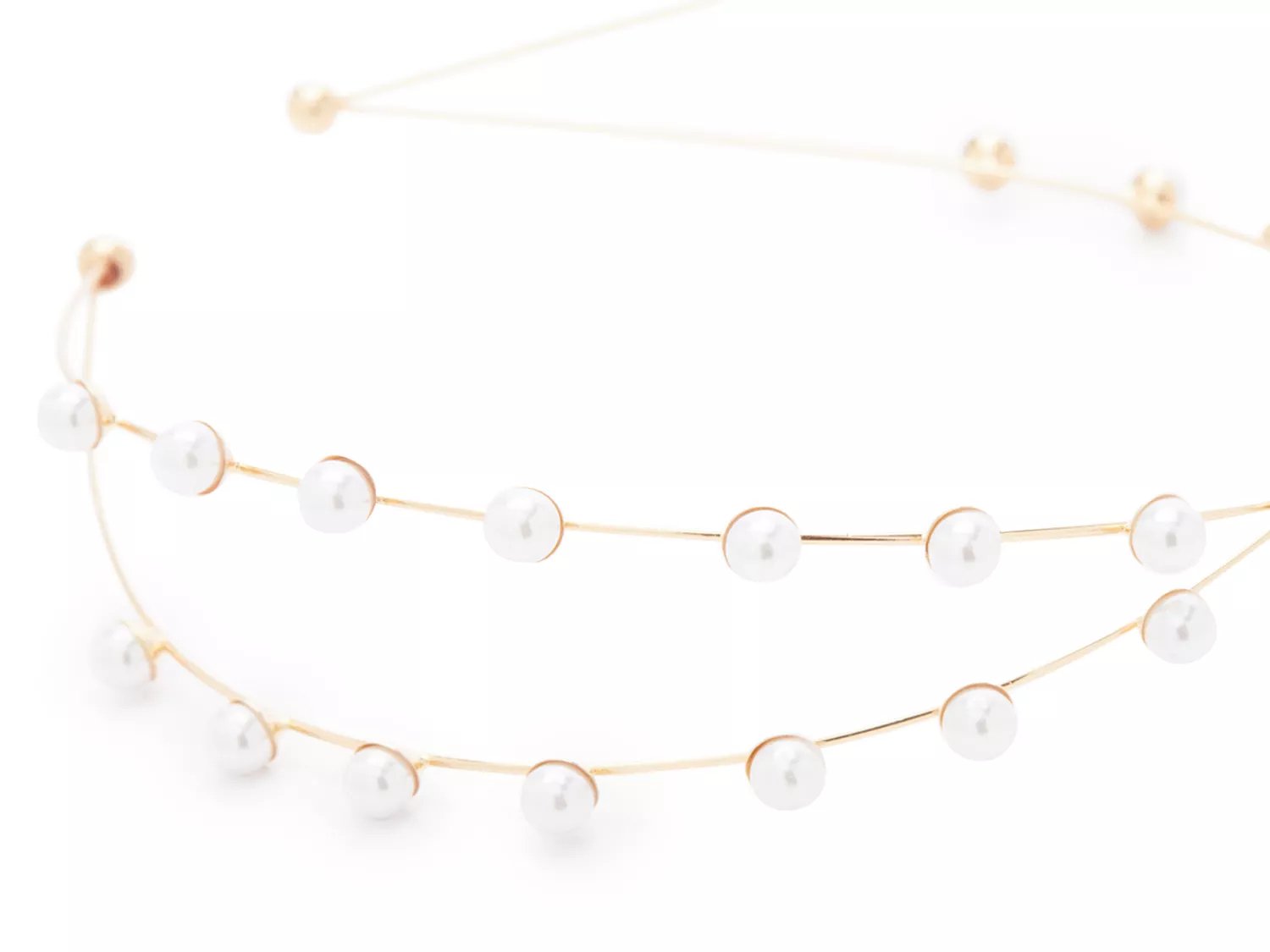 Faux Pearl Headband