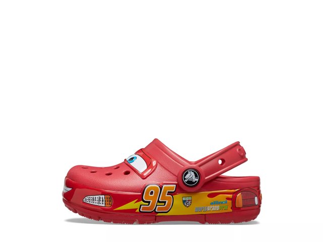 Crocs Cars Lightning McQueen Crocband Clog Kids Free Shipping