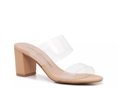 Clear deals sandals dsw