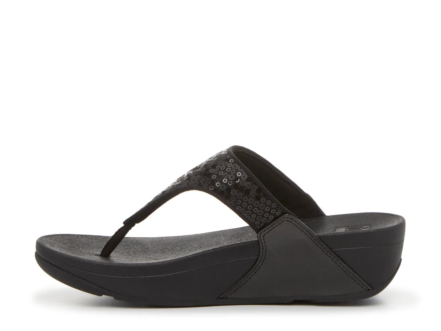 Lulu Glitzy Wedge Sandal