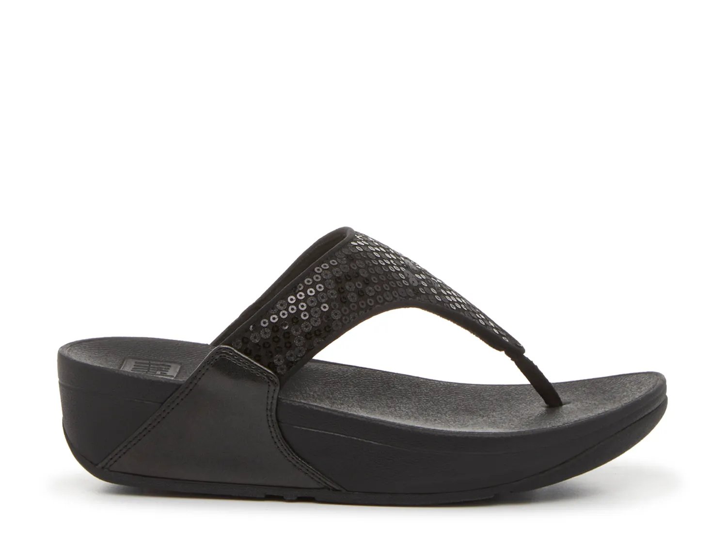 Lulu Glitzy Wedge Sandal