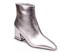 Silver on sale booties dsw