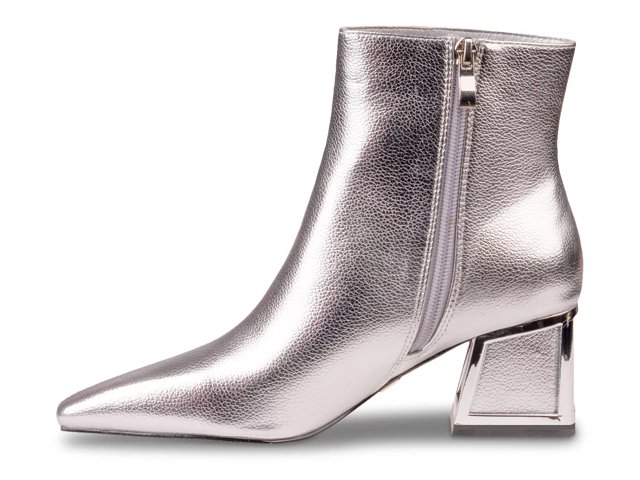 Silver booties dsw hotsell