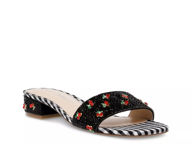 Betsey johnson slide sandals top