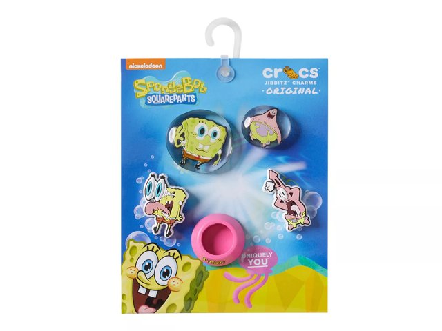 Crocs Spongebob Bubble Jibbitz Set 5 Pack Free Shipping DSW