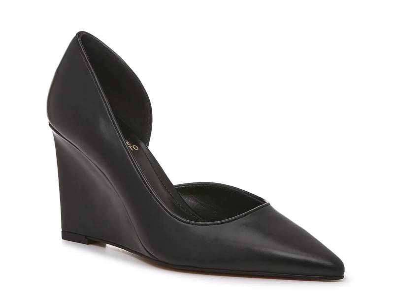  Vince Camuto Women's LIZANIE Pump, Black, 5