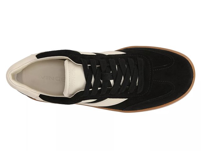 Vince black suede sneakers on sale