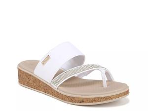 Dsw white best sale flip flops