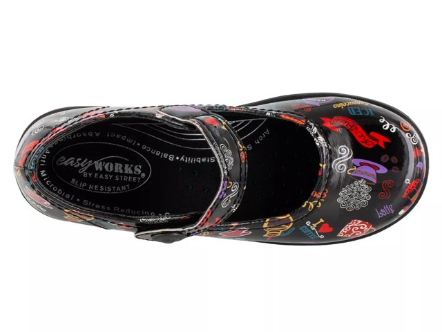 Mary jane slip resistant shop work shoes