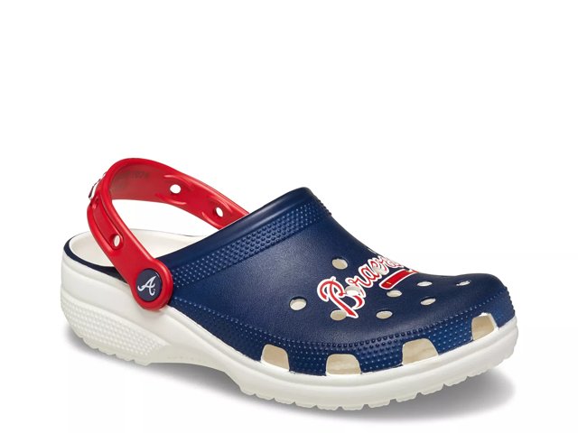 Crocs MLB Atlanta Braves Classic Clog White M11
