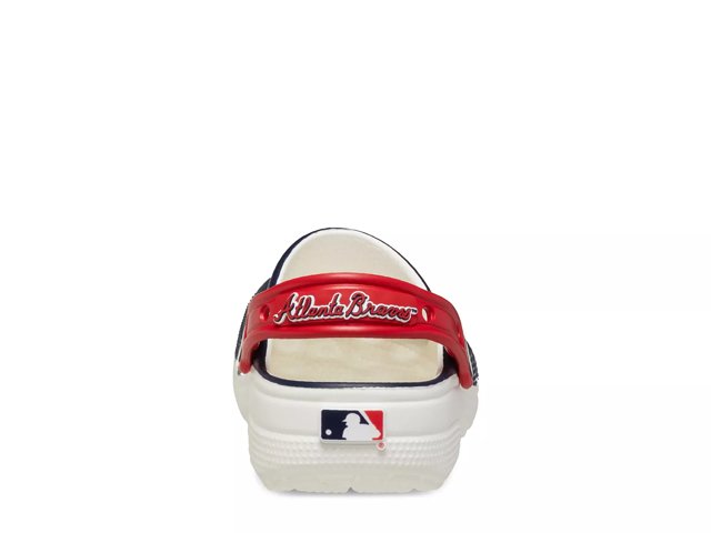 Crocs MLB Atlanta Braves Classic Clog - Free Shipping | DSW