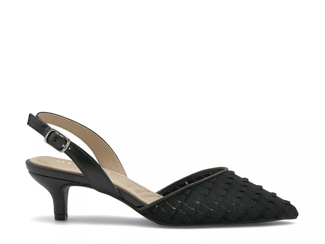 Adrienne Vittadini Saveur Pump Women s Black Size 10 Pumps Ankle Strap
