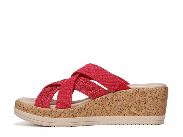 Red hot sale wedges dsw