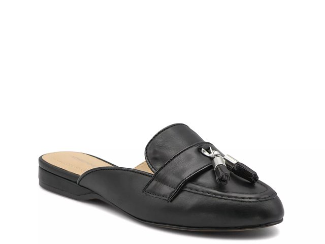 【INCHANT ME】Diagonal Square Mule Bloafer Adrienne Vittadini Saige Loafer Mule - Free Shipping | DSW