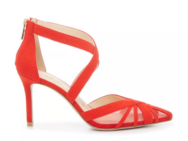 Jessica simpson pointed toe mesh pump new arrivals