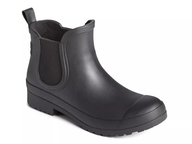 Sperry short rain shop boots