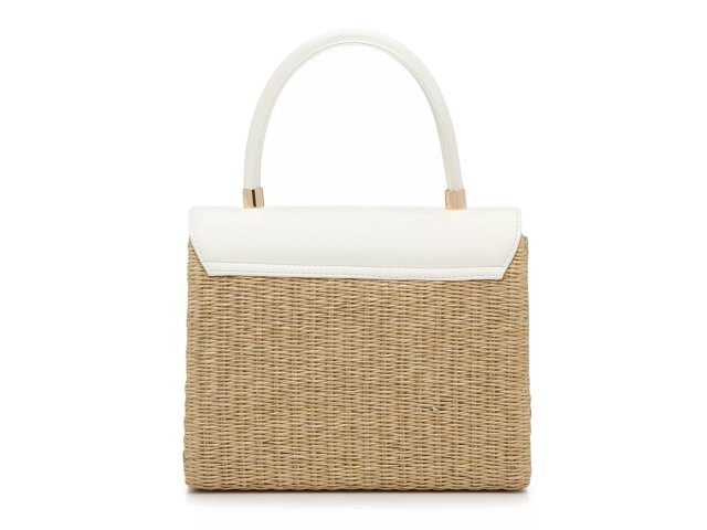 Wicker satchel on sale