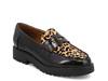 Hali Penny Loafer Black/Leopard Print view