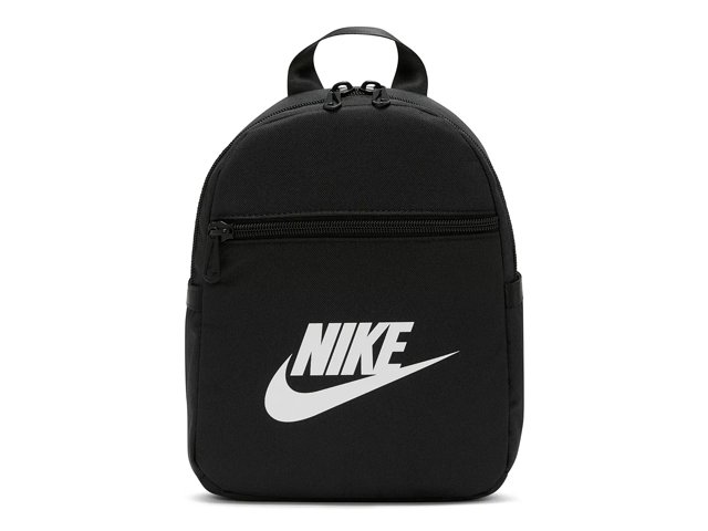 Nike mini backpack black store