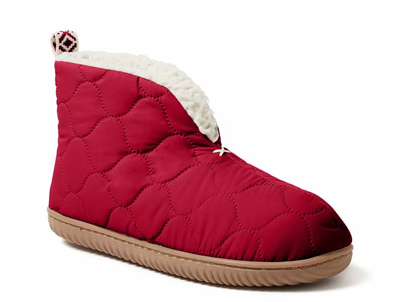 Dearfoams best sale bootie slippers