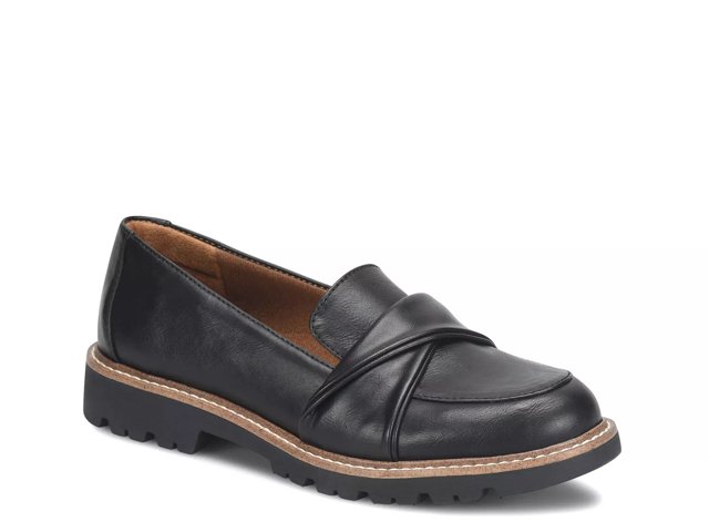 【直営・関税送料込】Soft loafers in leat Men's ECCO® S Lite Moc Leather Moccasin | Black