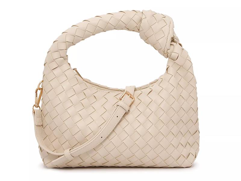 Beige hobo online bag