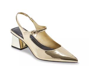 Gold block hot sale heels dsw