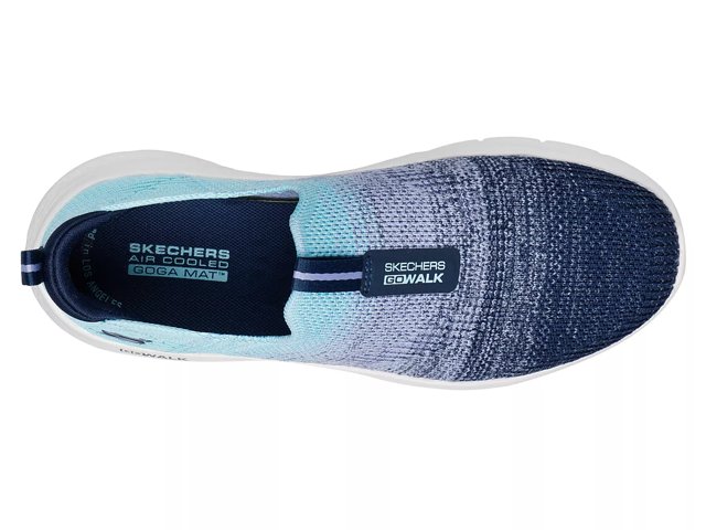 Skechers Go Walk Flex Cali Sunset Sneaker in Blue