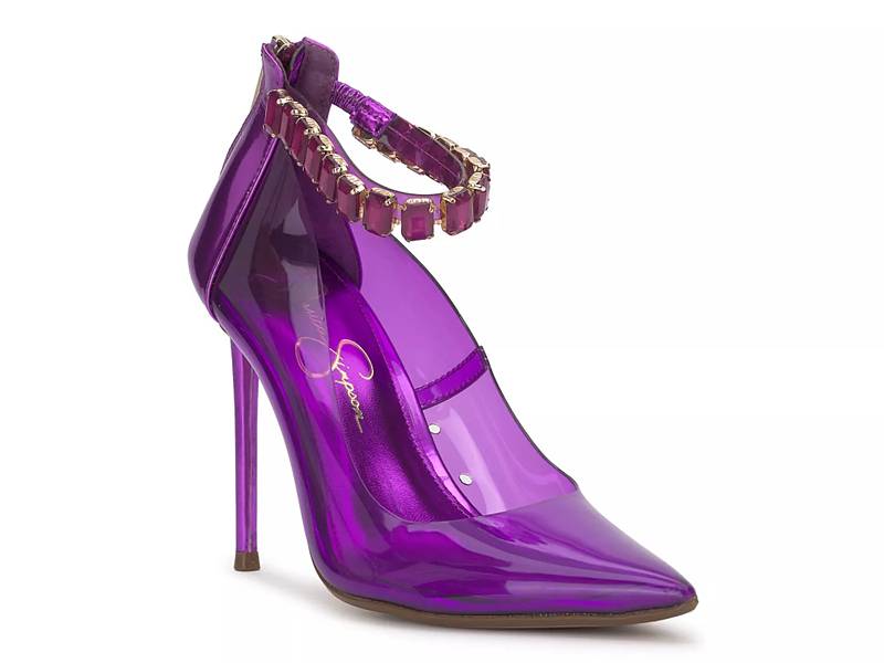 Dsw shoes purple on sale heels