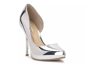 Silver 2024 heels dsw