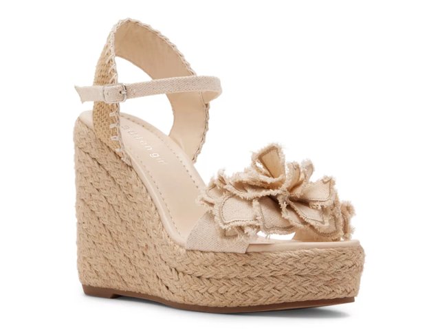 Madden Girl Nala Wedge Sandal Free Shipping DSW