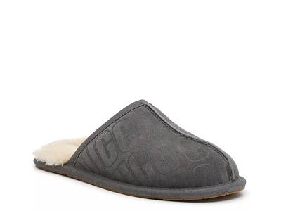 Ugg slippers charcoal online grey