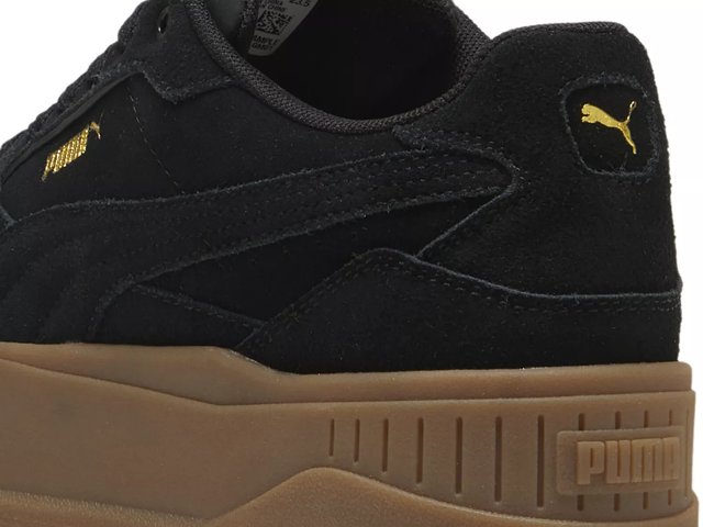 Puma SUEDE GUM - Trainers - puma black-gum/black 