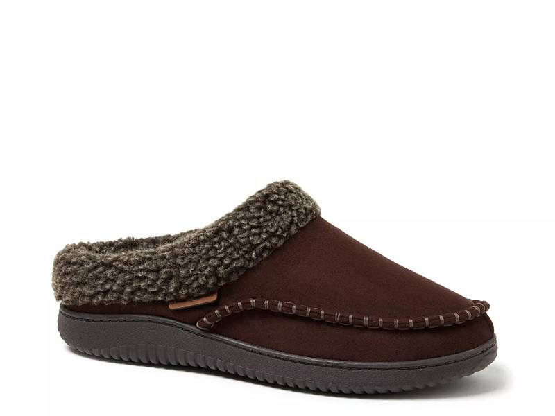 Men's clog slippers hot sale memory foam