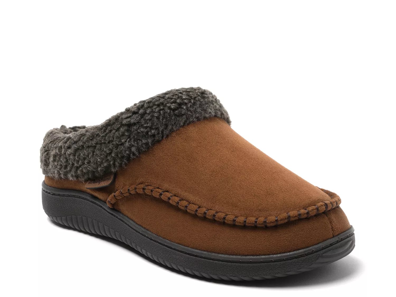 Dearfoam mens slippers hot sale wide width