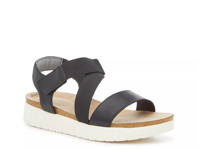 Hush Puppies Scout Sandal Women s Black Size 8.5 Sandals